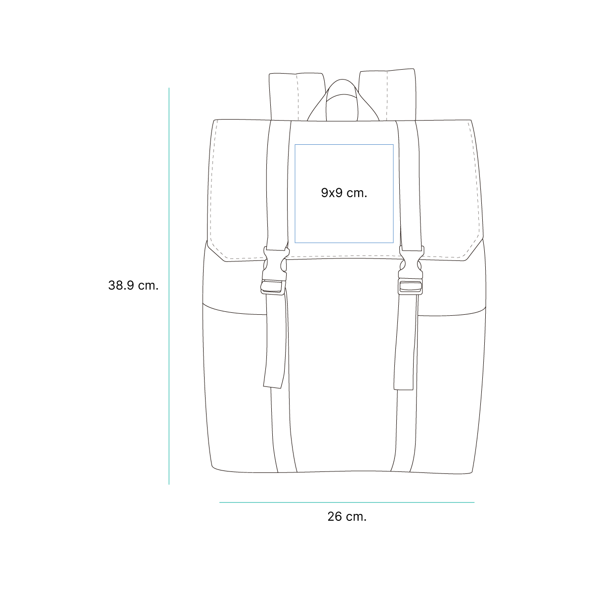 Mochila Burgio. - Vista 5