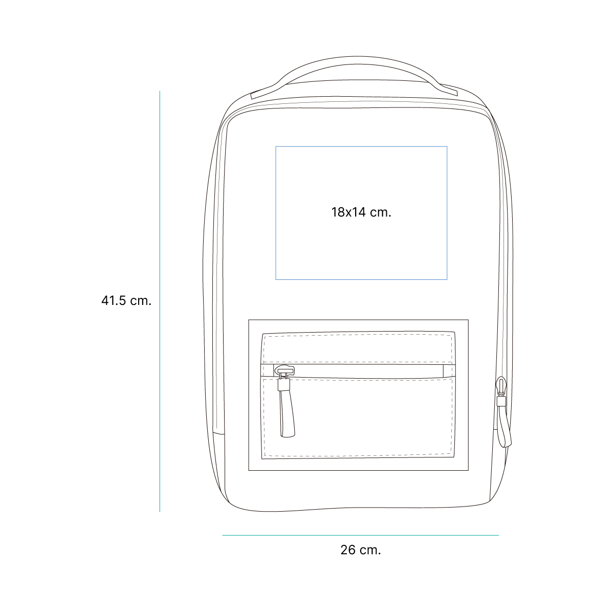 Mochila Osny. - Vista 5