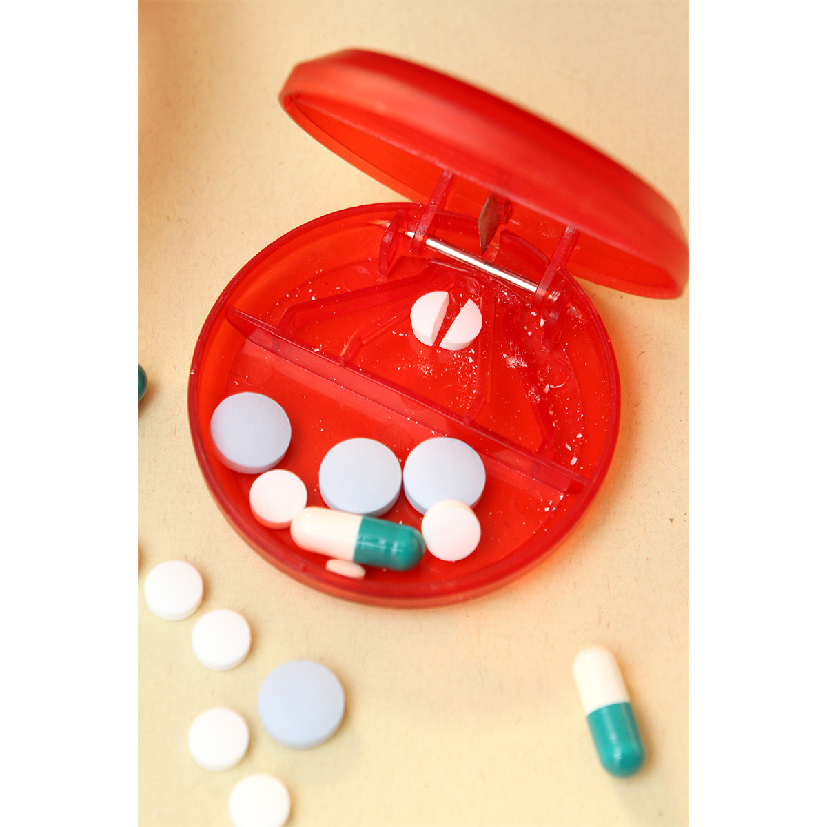 Pastillero redondo. - Vista 4