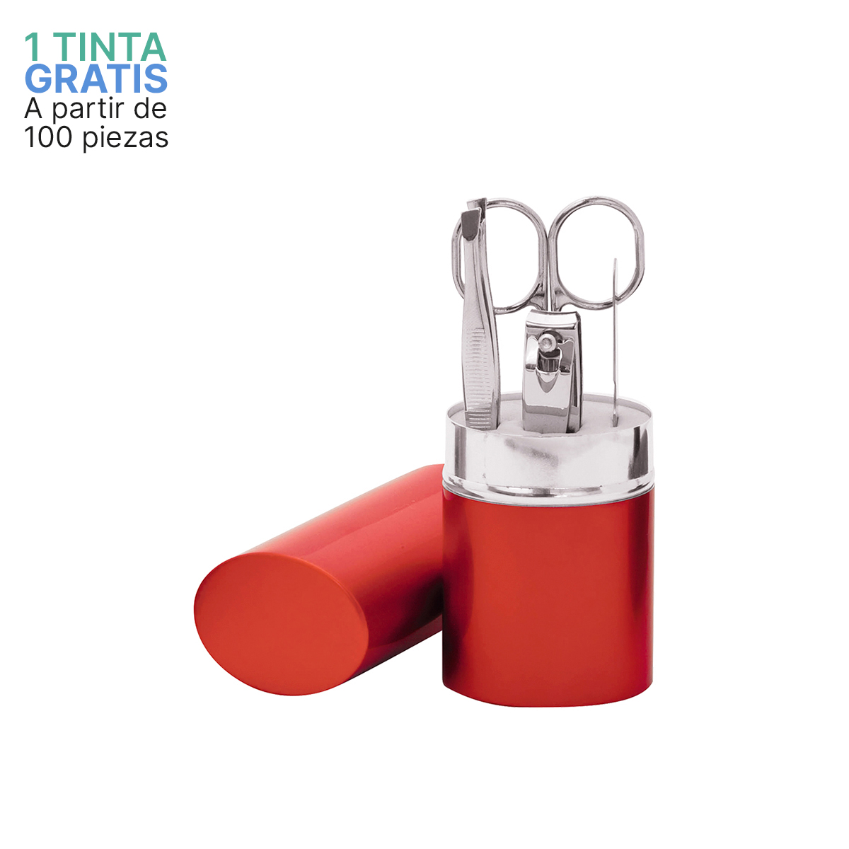 Set de manicura ovalado. - Artículos Promocionales MAS RECIO