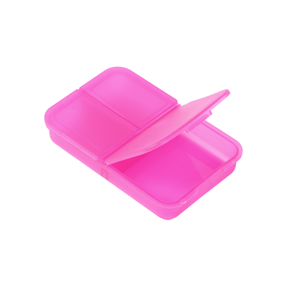 Pastillero con tres compartimentos. - Artículos Promocionales MAS RECIO