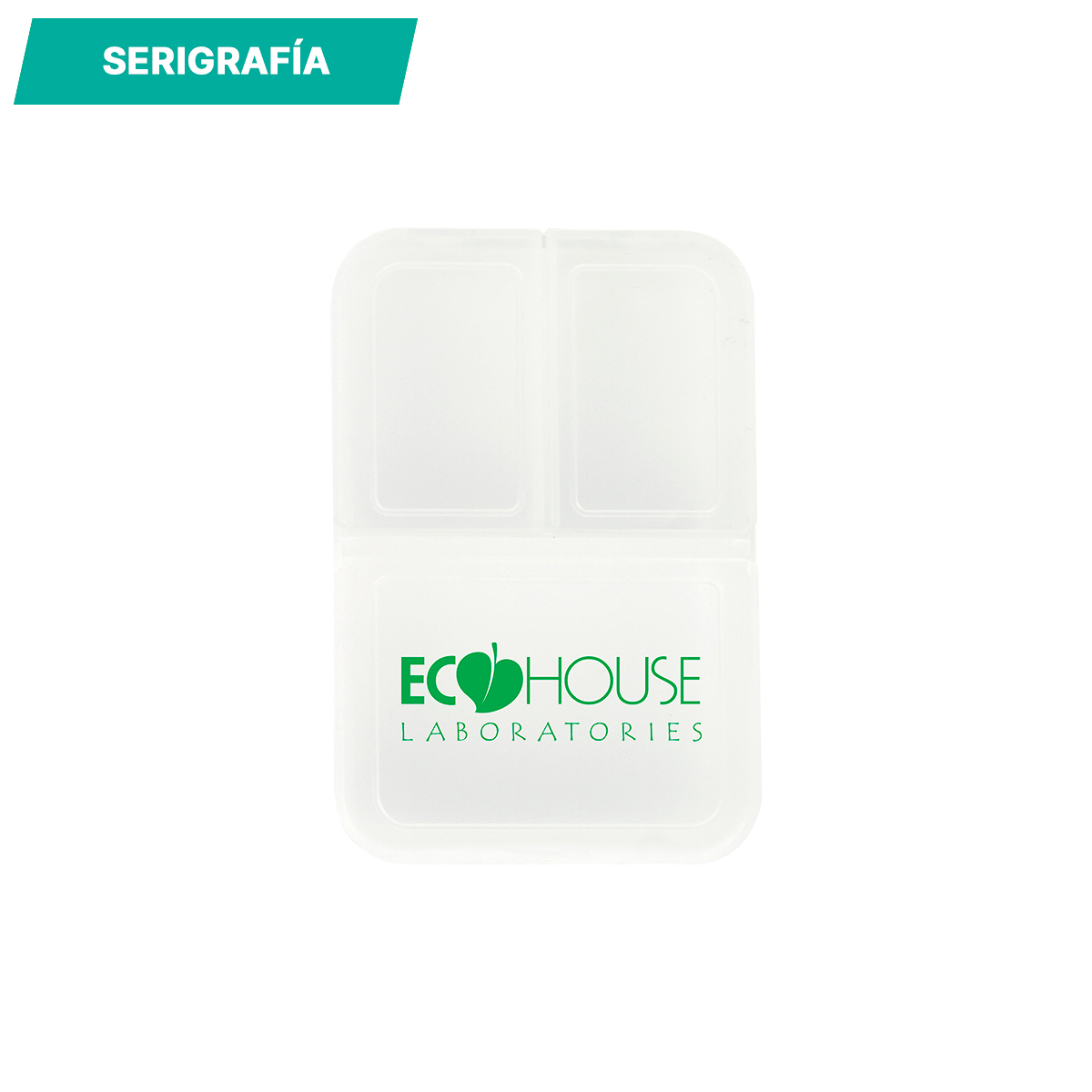 Pastillero con tres compartimentos. - Vista 2