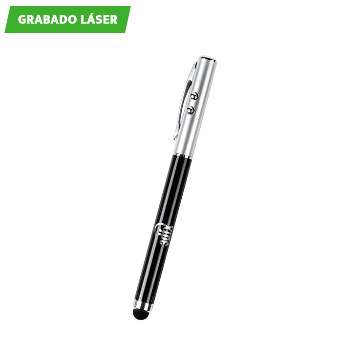 Bolígrafo metálico multifunciones Lister. - Vista 2