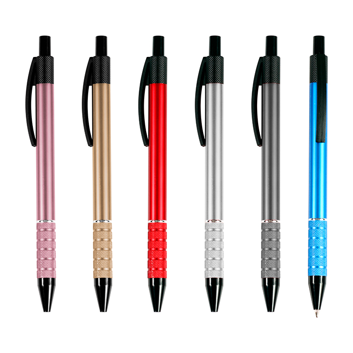 Bolígrafo metálico de aluminio Zubay. - Vista 3