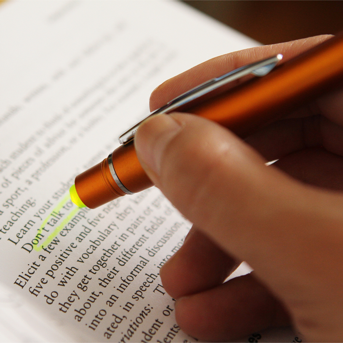 Bolígrafo de plástico Luki. - Vista 7