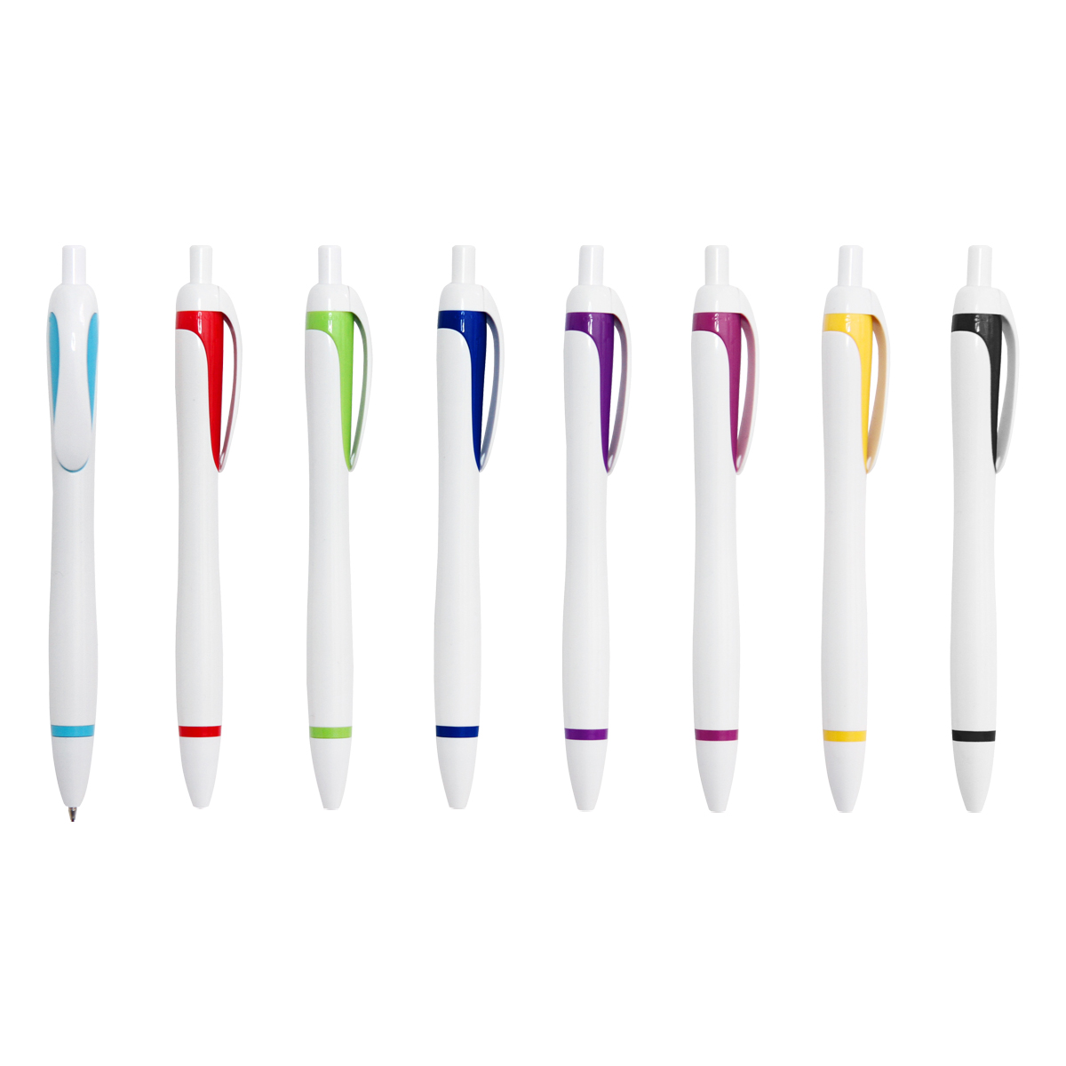 Bolígrafo de plástico Varzi. - Vista 4