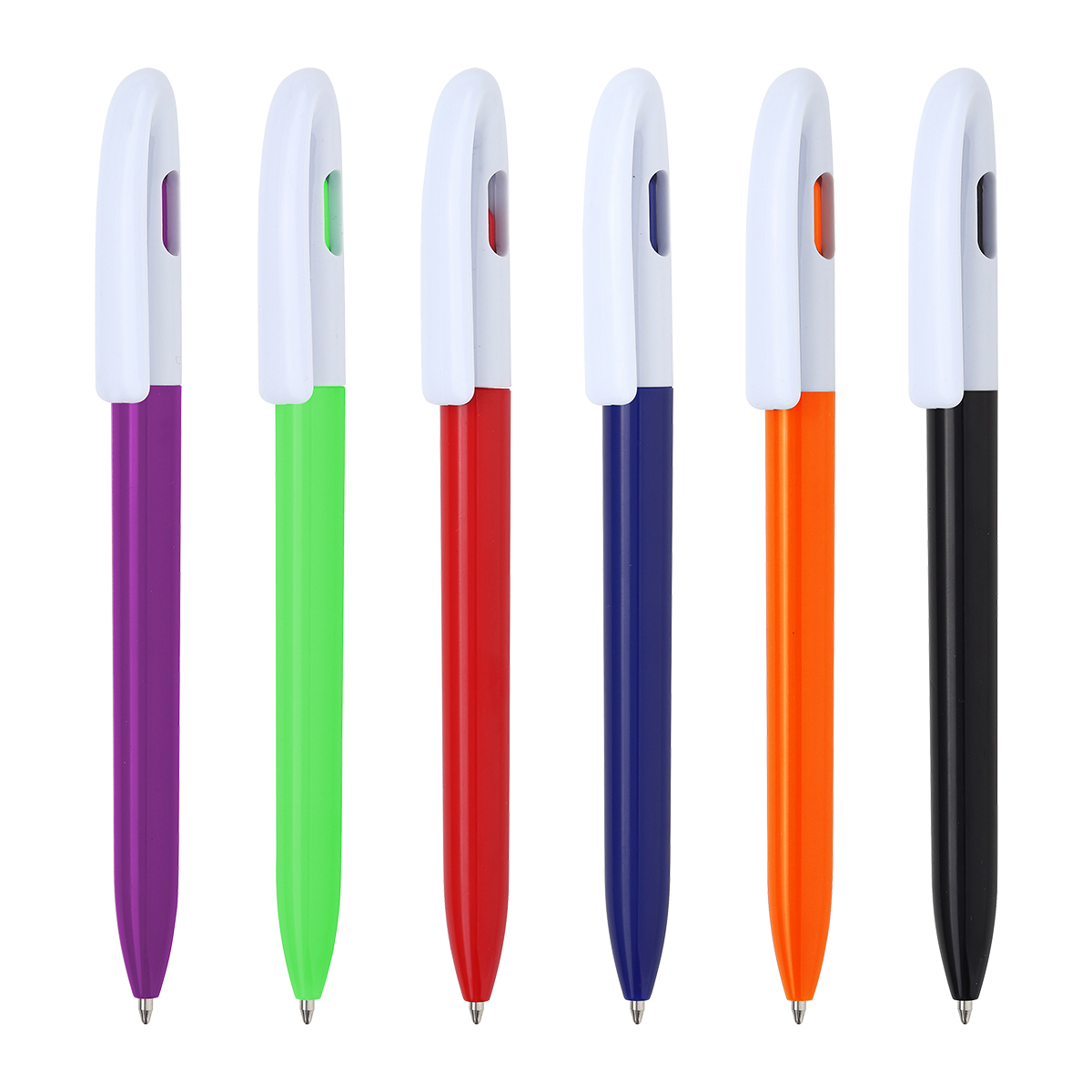 Bolígrafode plástico Cagliaria. - Vista 2