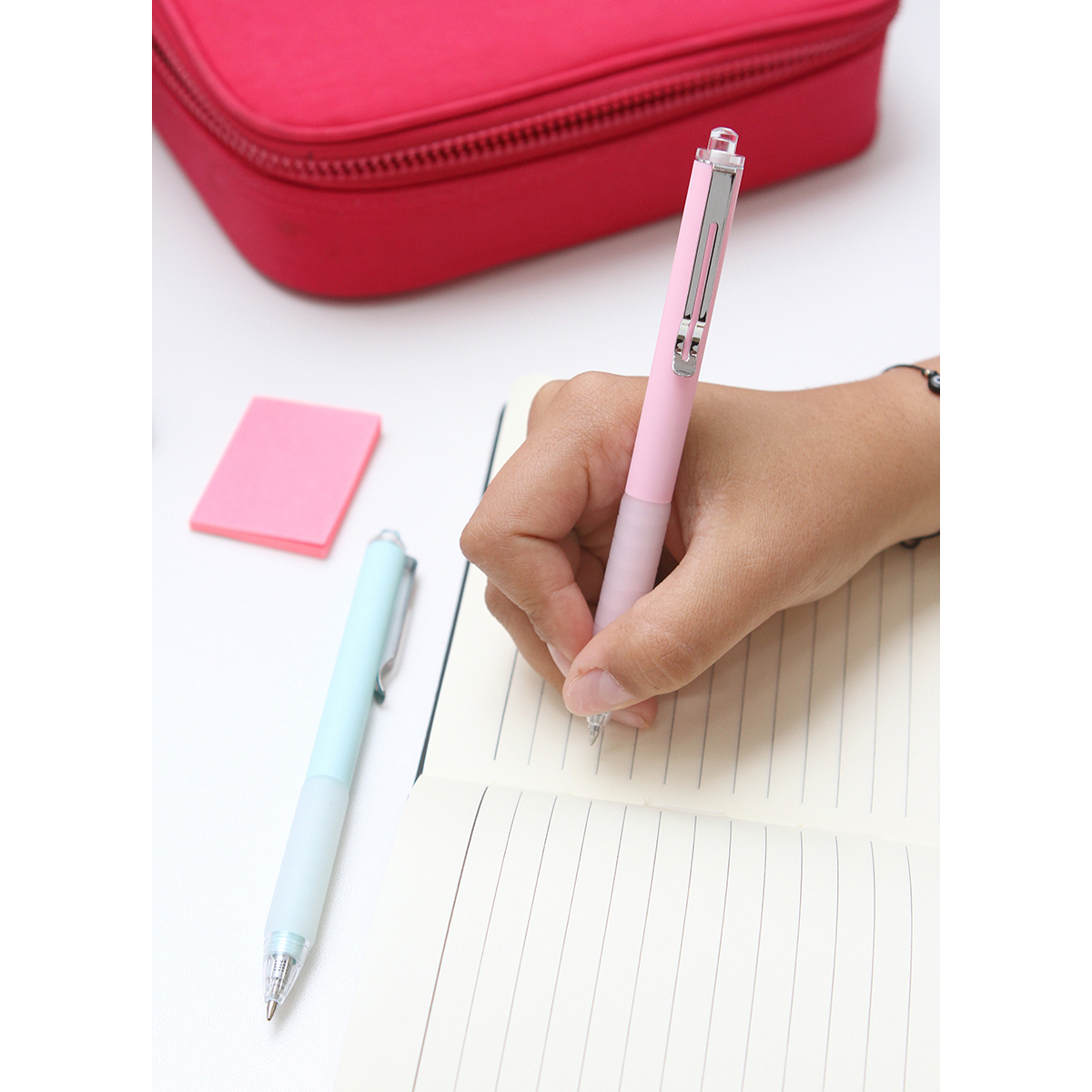 Bolígrafo de plástico Catania. - Vista 3