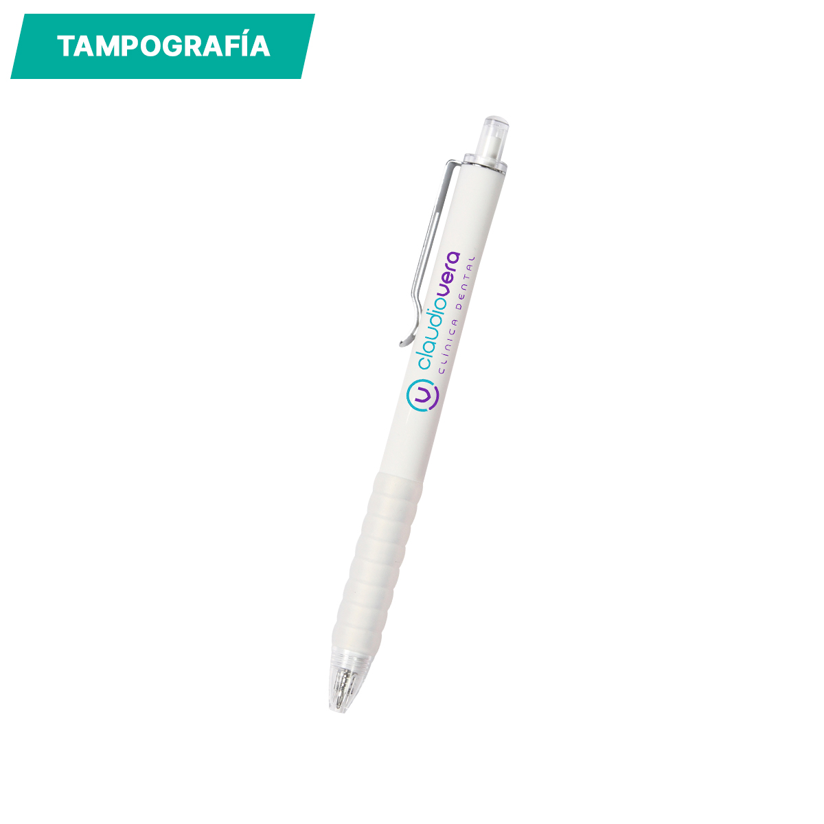 Bolígrafo de plástico Catania. - Vista 4