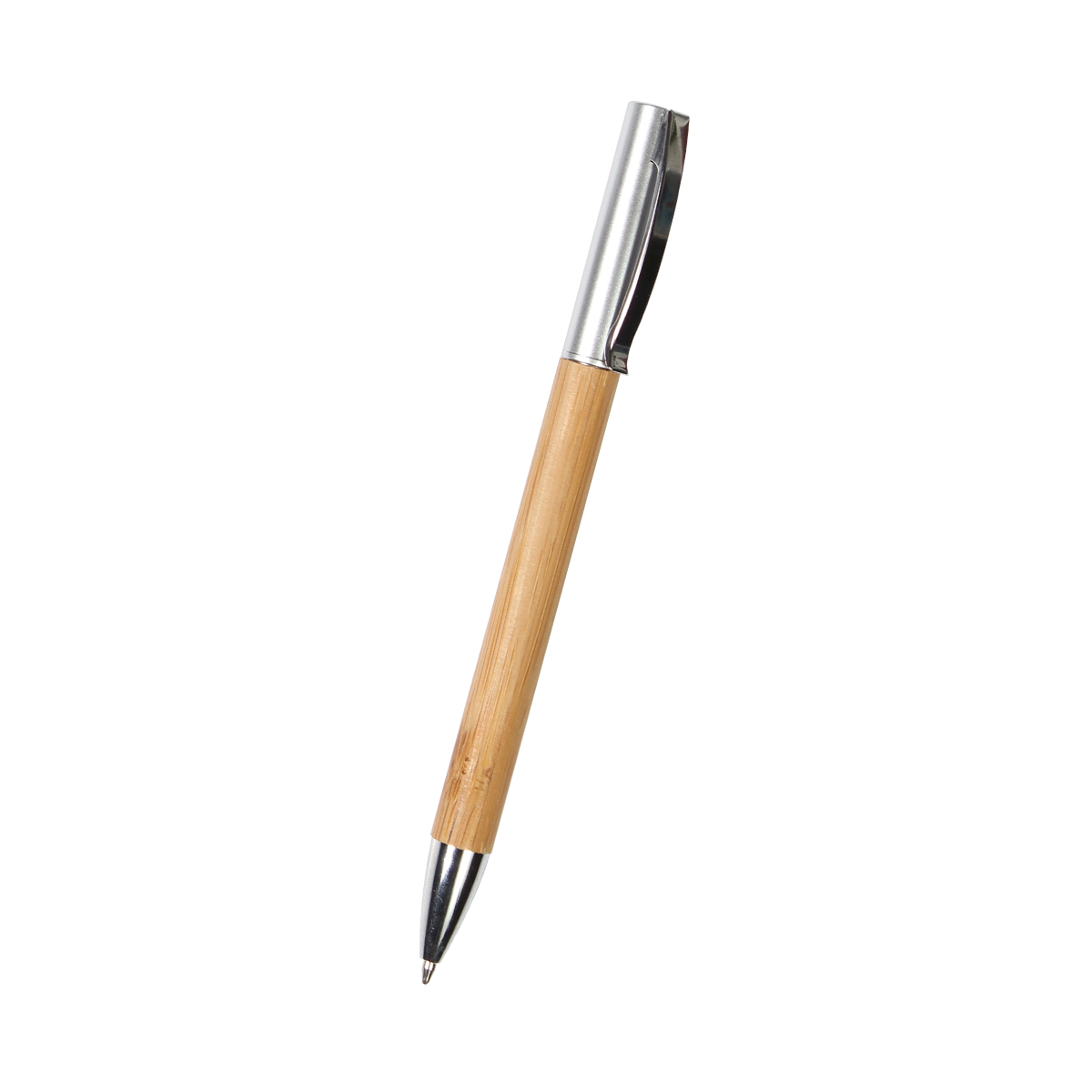 Bolígrafo de bambú Lorca. - Artículos Promocionales MAS RECIO