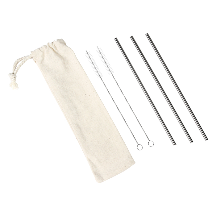 Set de 3 popotes Leh. - Artículos Promocionales MAS RECIO