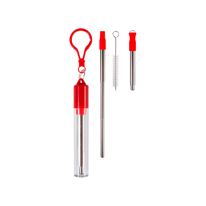 Popote metálico. - Vista 2