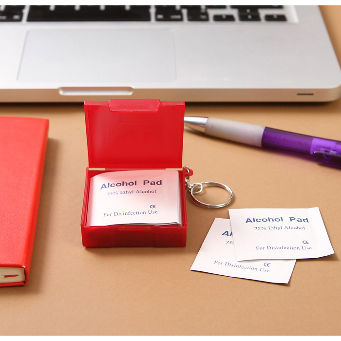 Llavero contenedor con 10 pads. - Vista 2