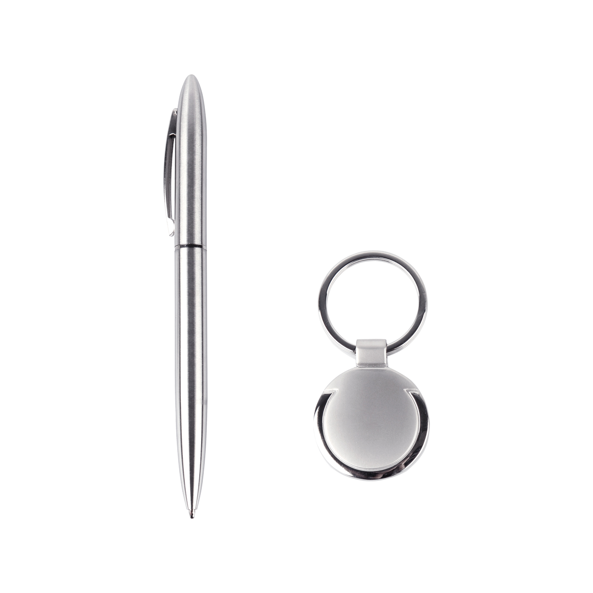 Set de llavero con bolígrafo Condesa. - Vista 2