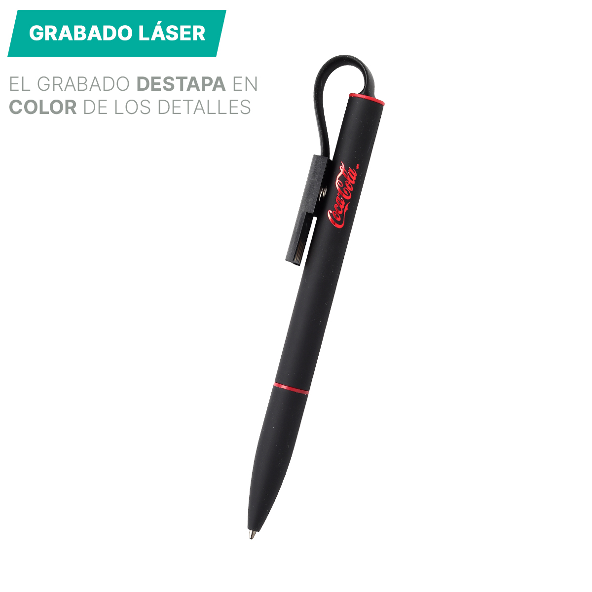 Bolígrafo con USB Padua 8 GB. - Vista 8