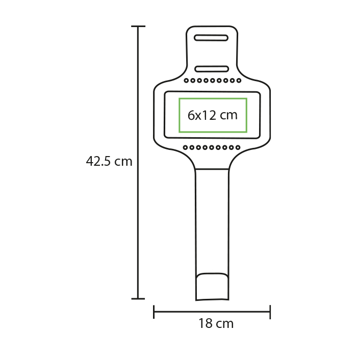 Brazalete deportivo Banff. - Vista 2