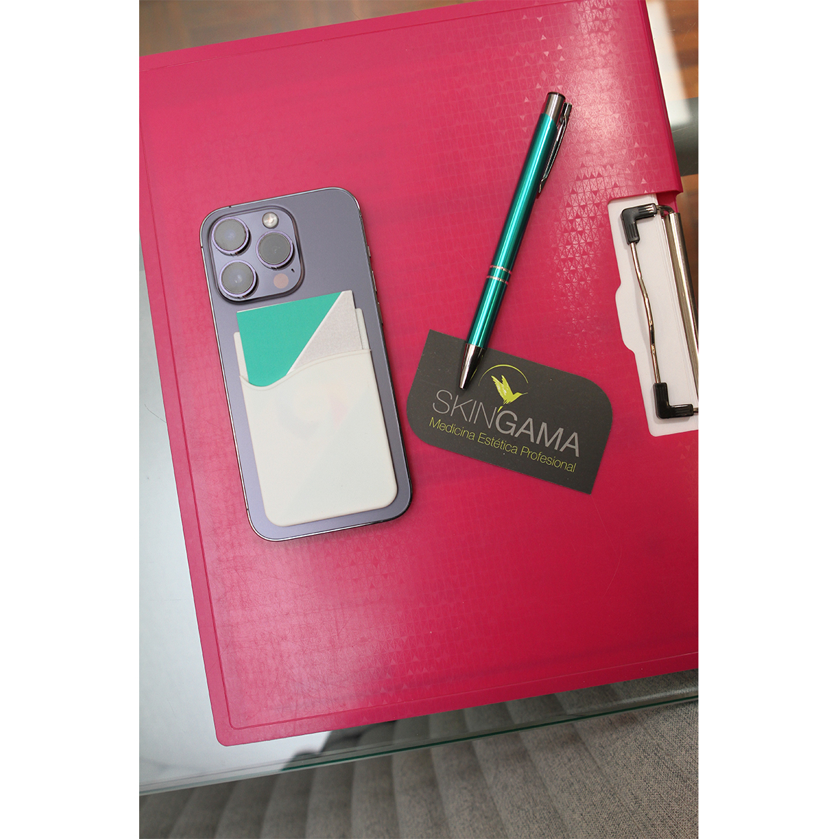 Porta tarjetas para celular. - Vista 3