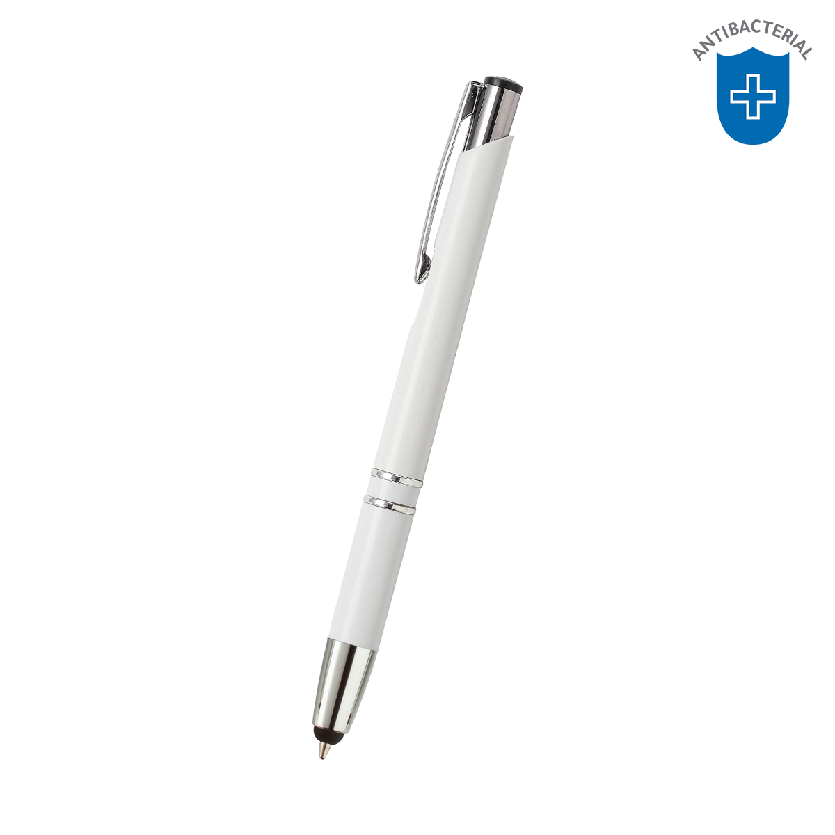 Bolígrafo antibacterial. - Artículos Promocionales MAS RECIO
