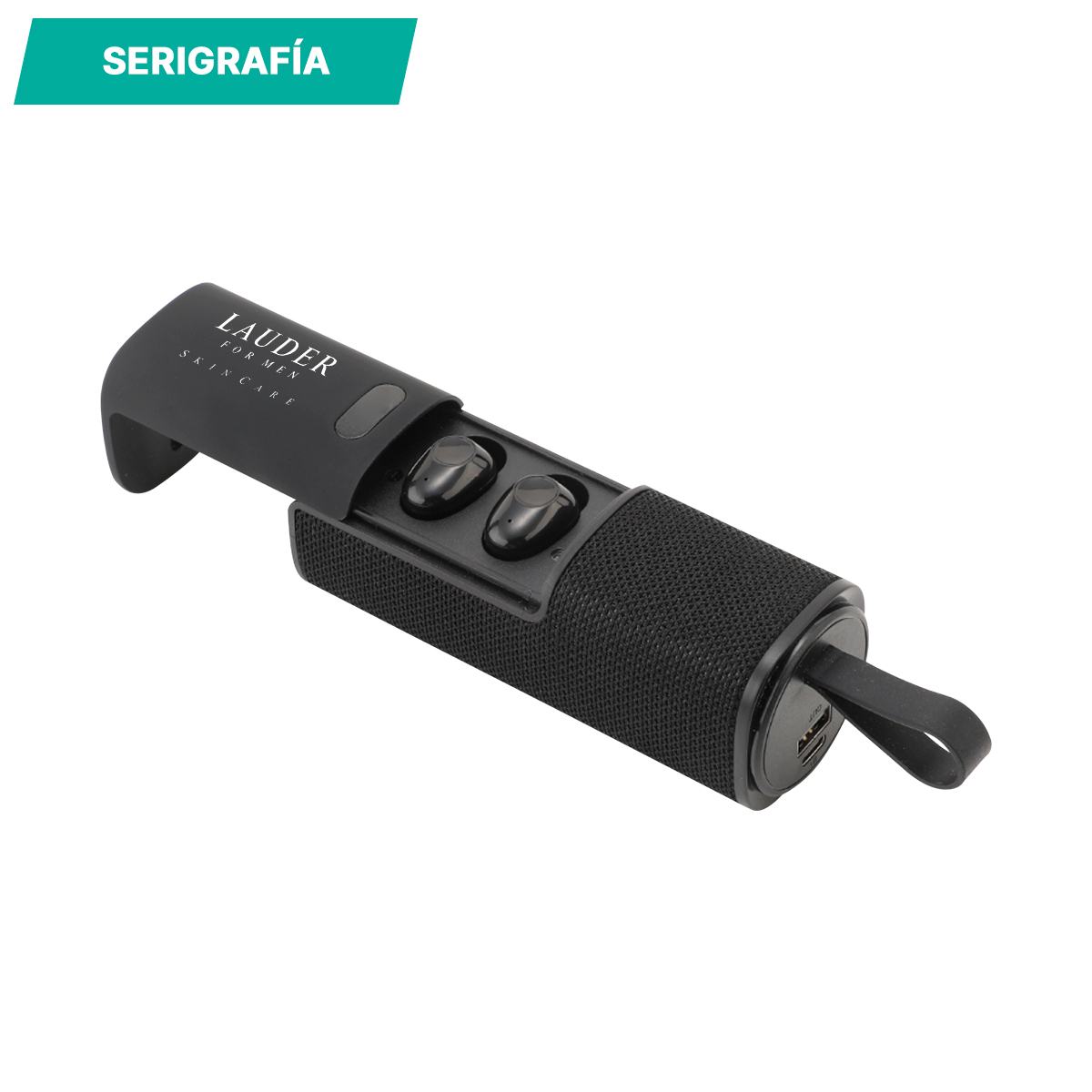 Power bank con bocina y Audifonos Bila. - Vista 2