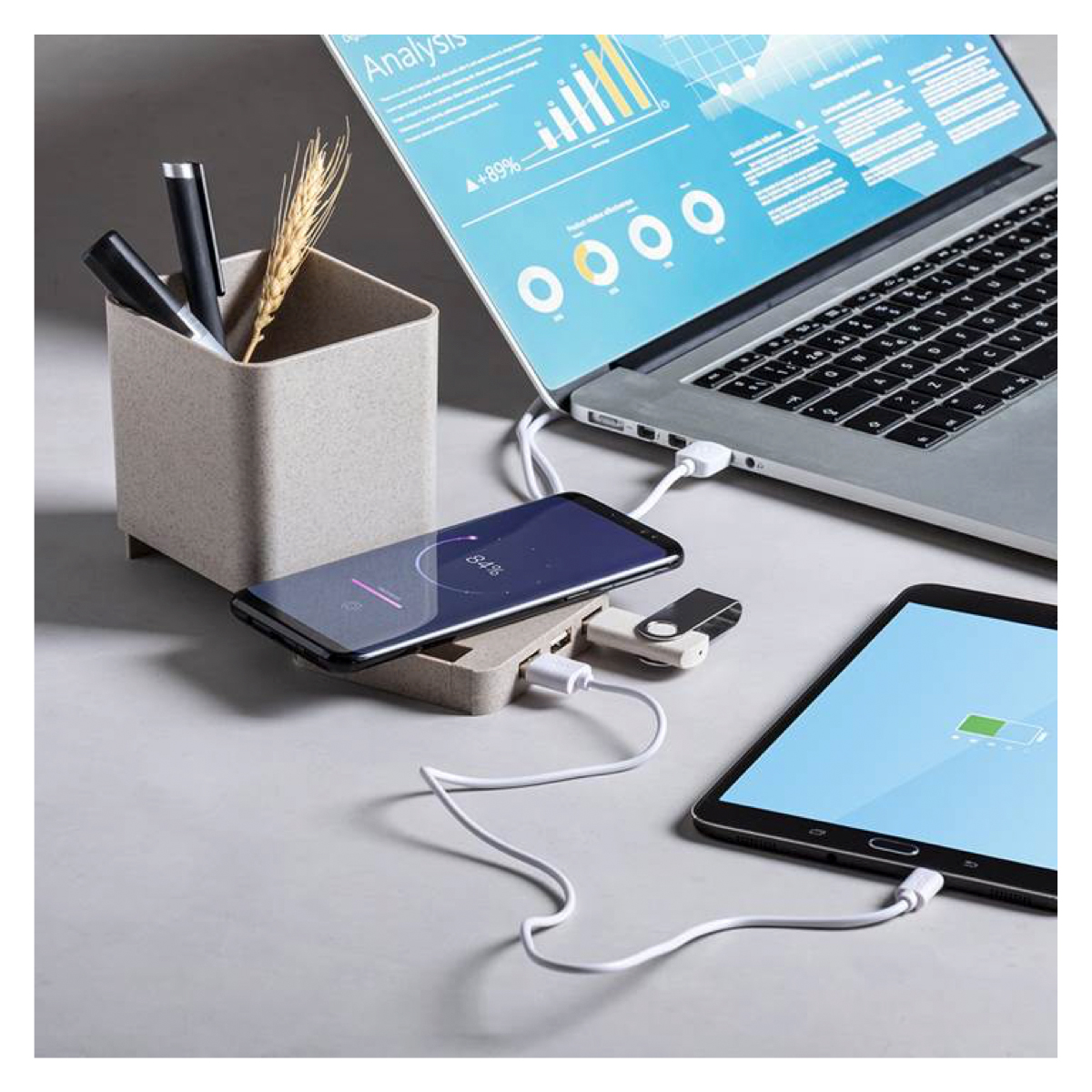 Porta lápices Rivne. - Vista 3