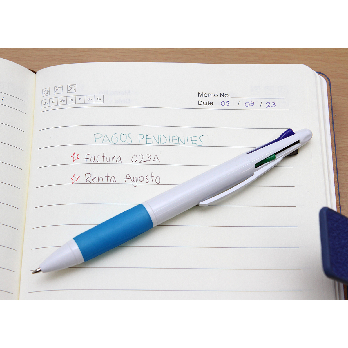 Bolígrafo Nubia. - Vista 3