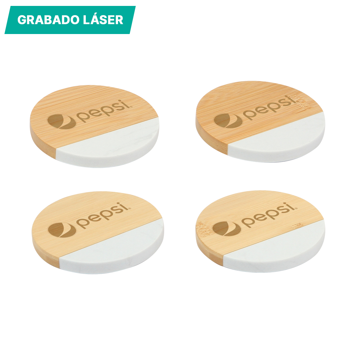 Juego porta vasos Frazé. - Vista 3